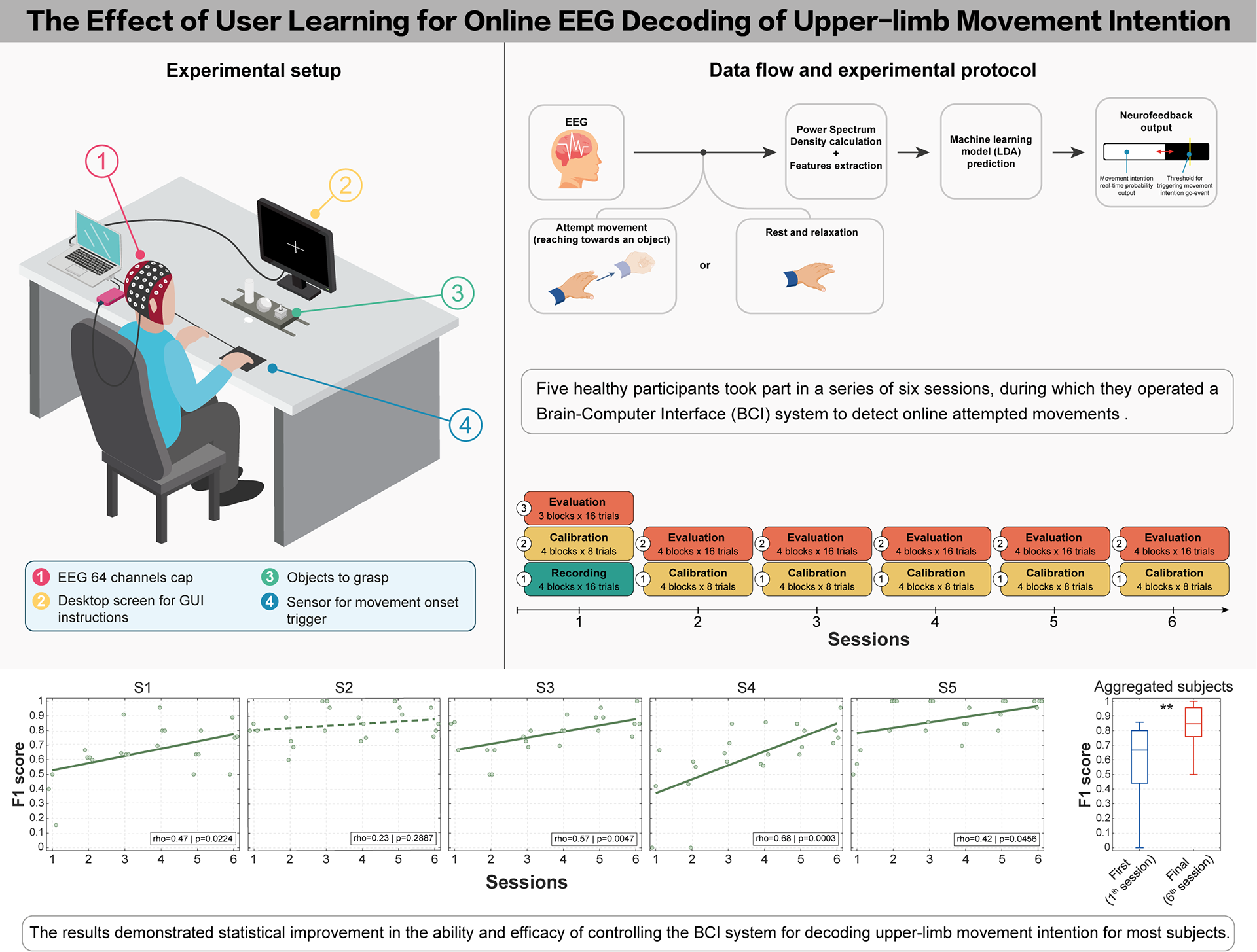 Paper The Effect of User Learning for Online EEG Decoding of Upper-Limb Movement Intention